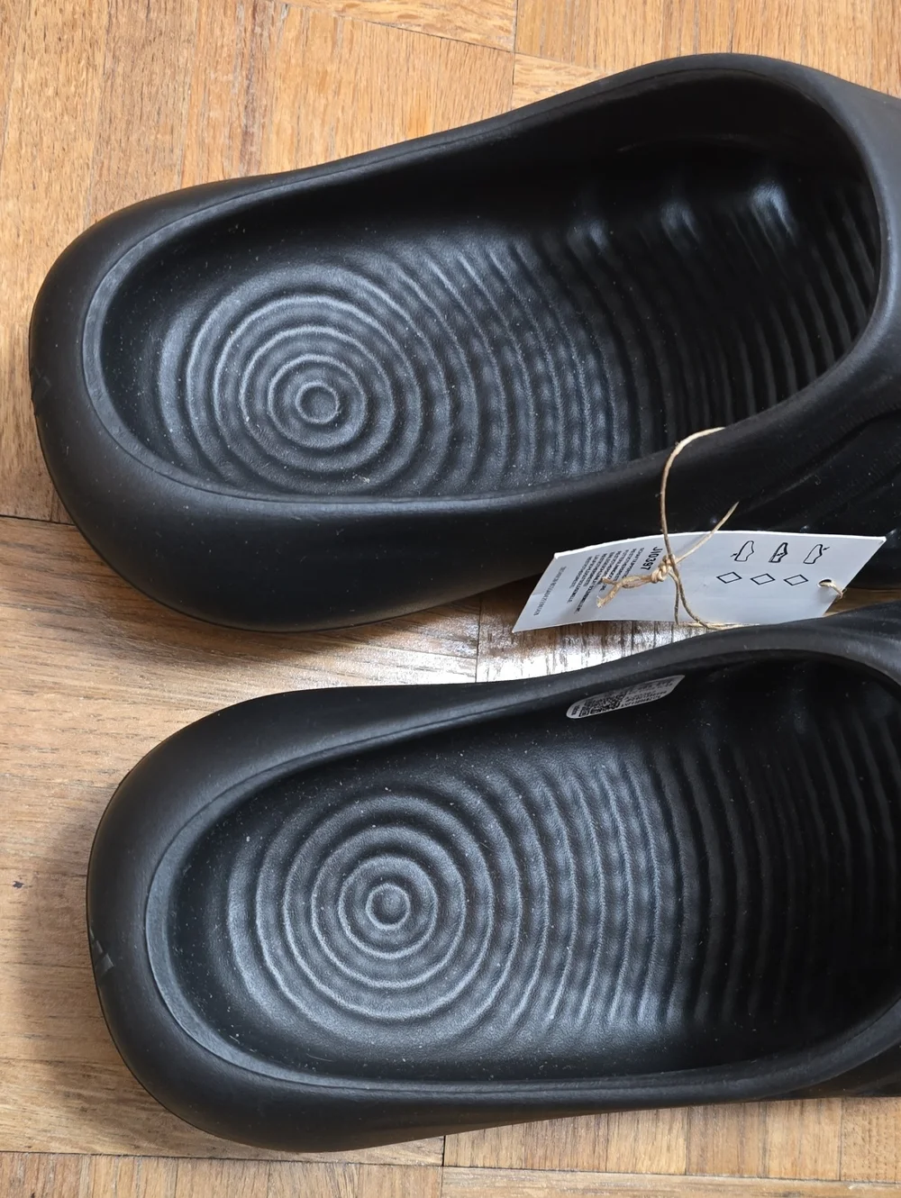 Adidas Adifom IIInfinity Slides - Black - New With Tags
